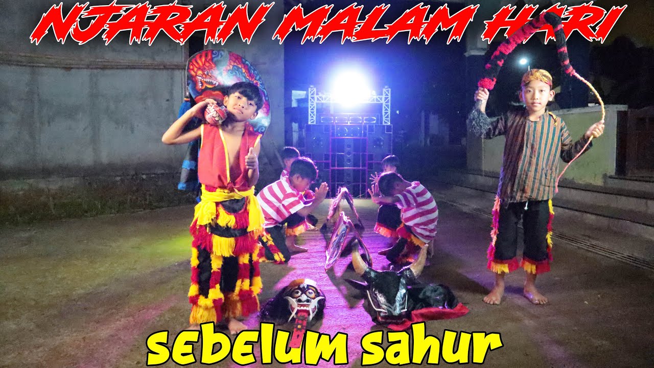 dimas mbarong malam hari pakai sound sambil nunggu sahur bareng teman