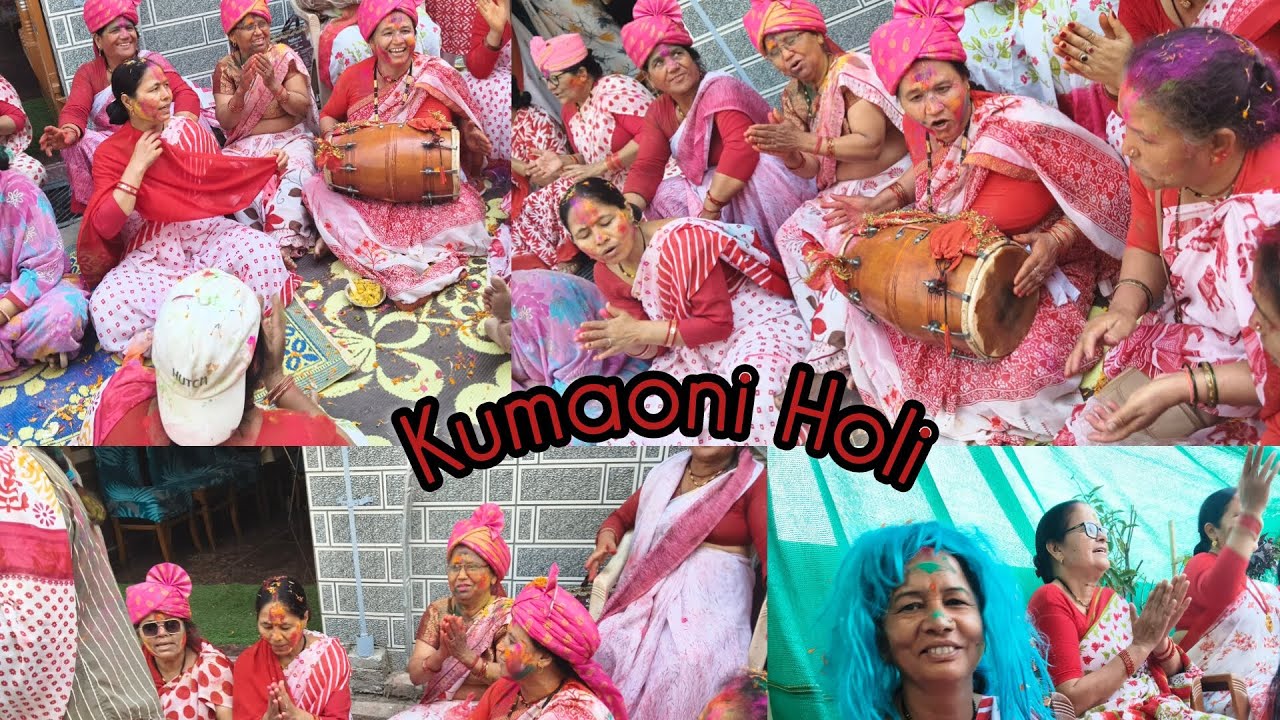 Kumaoni Holi iss trah manayi💃l Bhagirathi Vlogsl