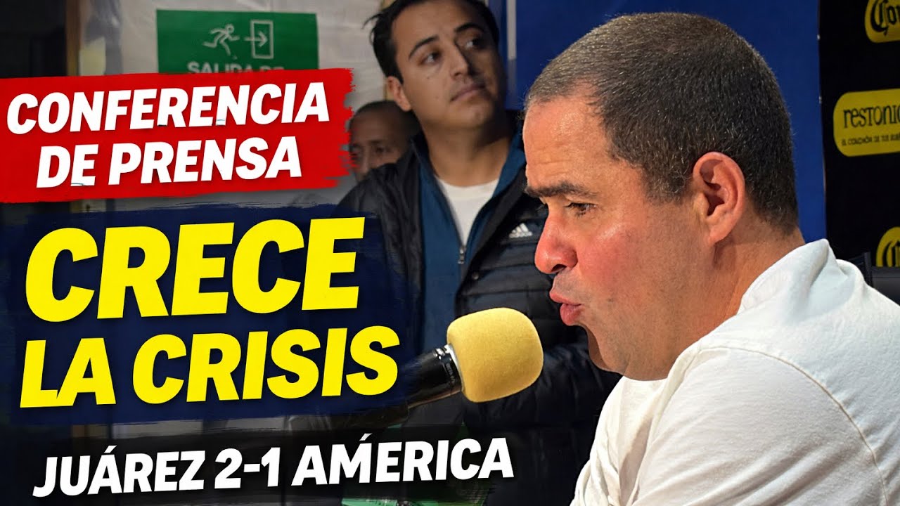 Jardine reacciona tras la derrota: América cae 2-1 ante Juárez y crece la crisis🔥🦅👀