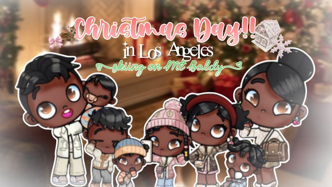 Christmas Day in LA🎀🎄*late*||with voice🔊||avatar world 🌍