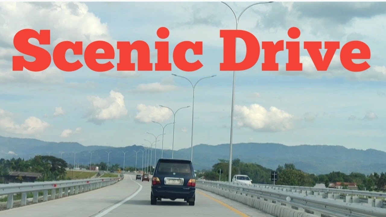 Scenic Drive From Prambanan Tol Gate
