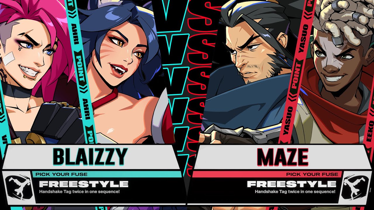 Blaizzy (Ahri / VI) vs Maze (Yasuo / Ekko) - 2XKO