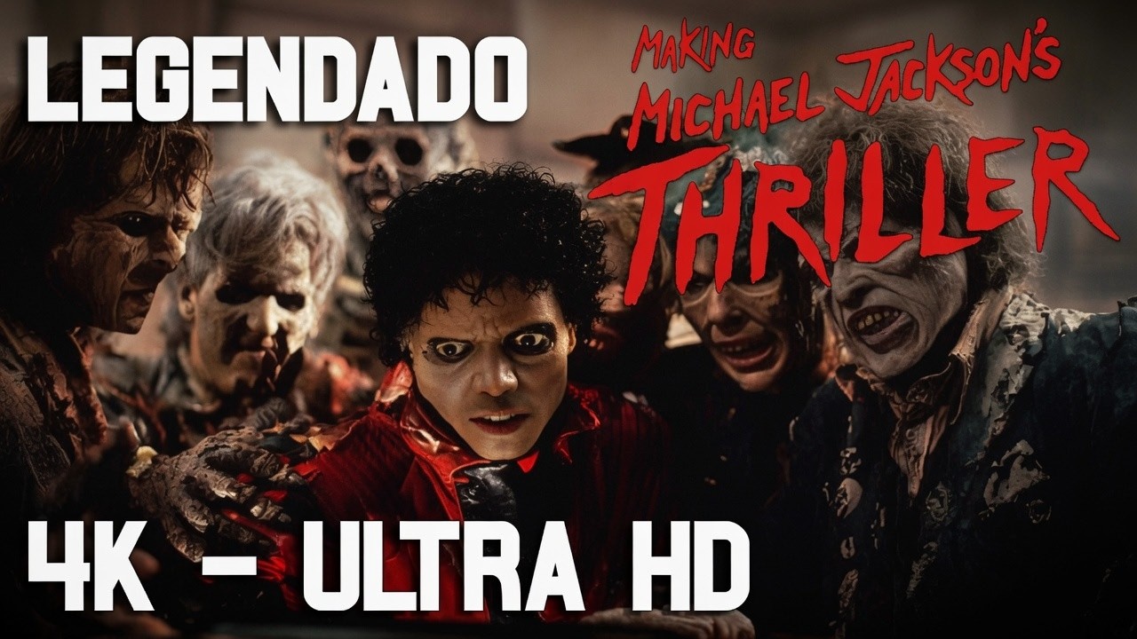 MICHAEL JACKSON - MAKING OF THRILLER (LEGENDADO EM 4K - ULTRA HD)