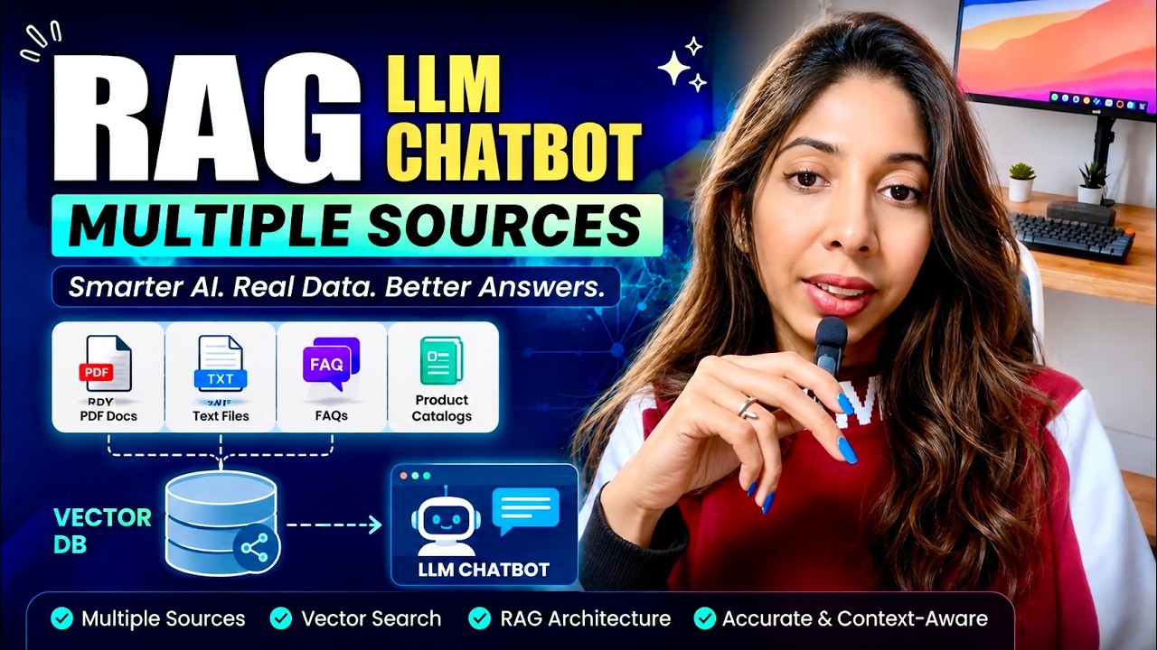 Учебное пособие по RAG Chatbot: интеграция PDF-файлов, TXT-файлов и файлов из разных источников.