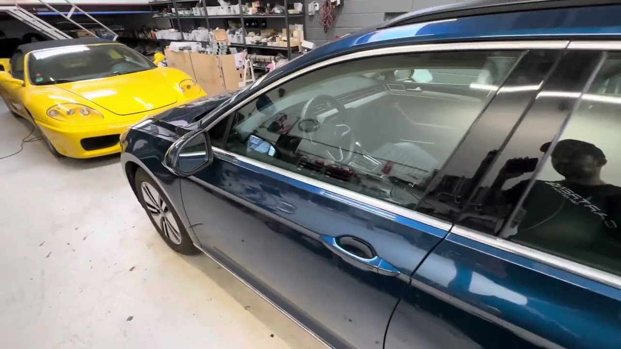 2022 Volkswagen Passat GTE retrofitted with keyless entry