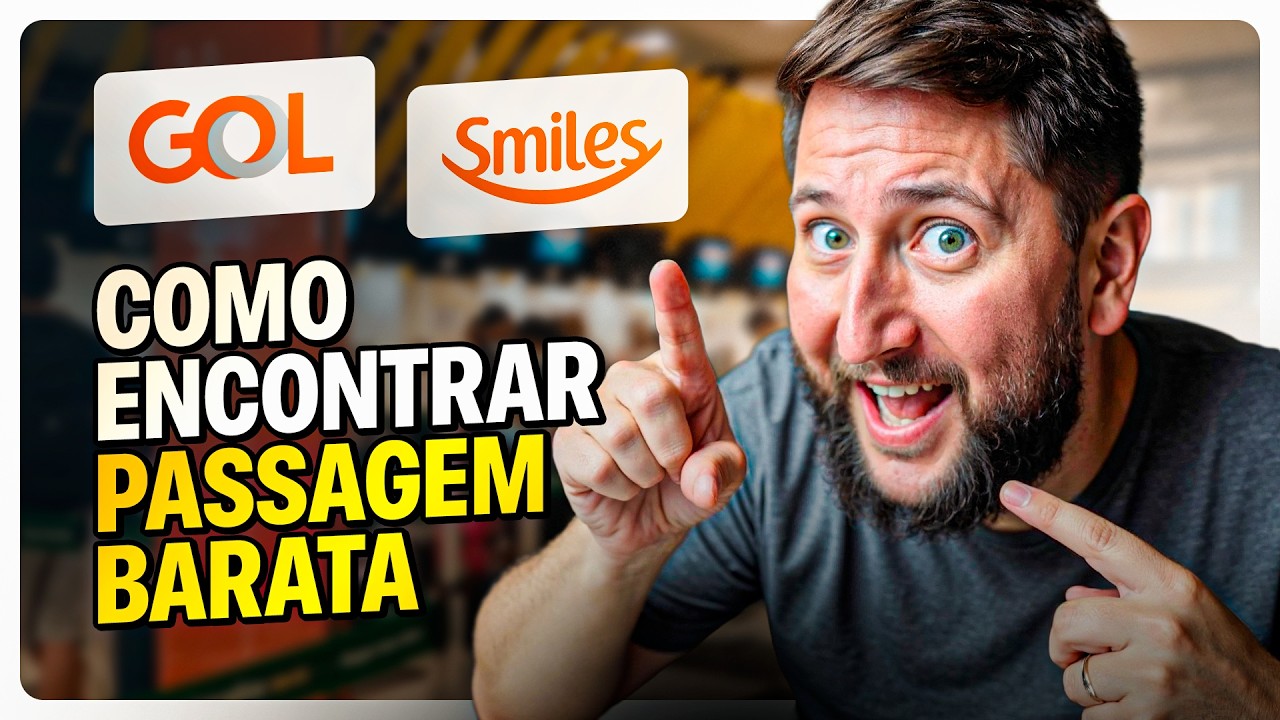 PASSAGEM A&Eacute;REA BARATA com a GOL - Como Comprar Passagem A&eacute;rea Barata?