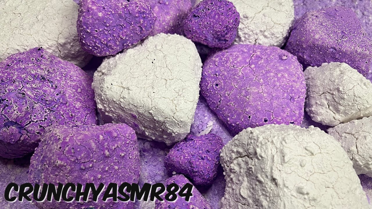 Pasted Jumbo Chalk Chunks | Oddly Satisfying | ASMR | Sleep Aid
