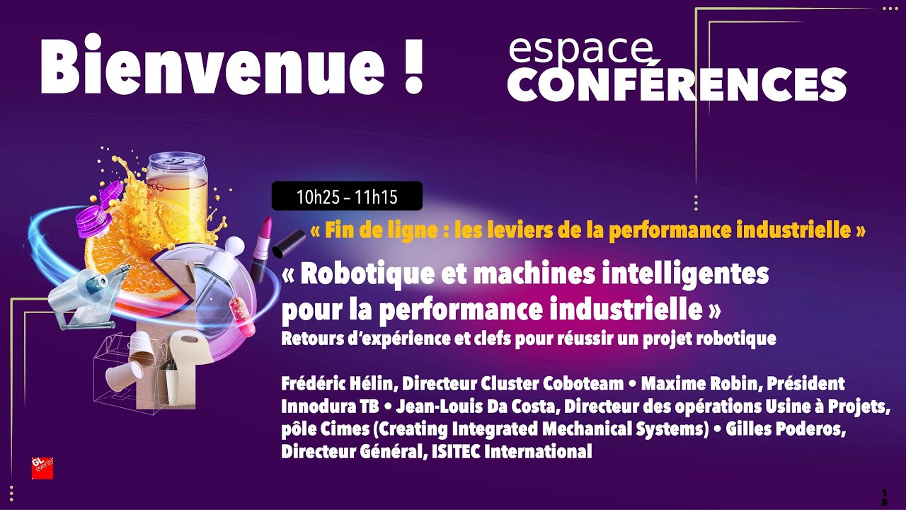 Robotique et machines intelligentes pour la performance industrielle