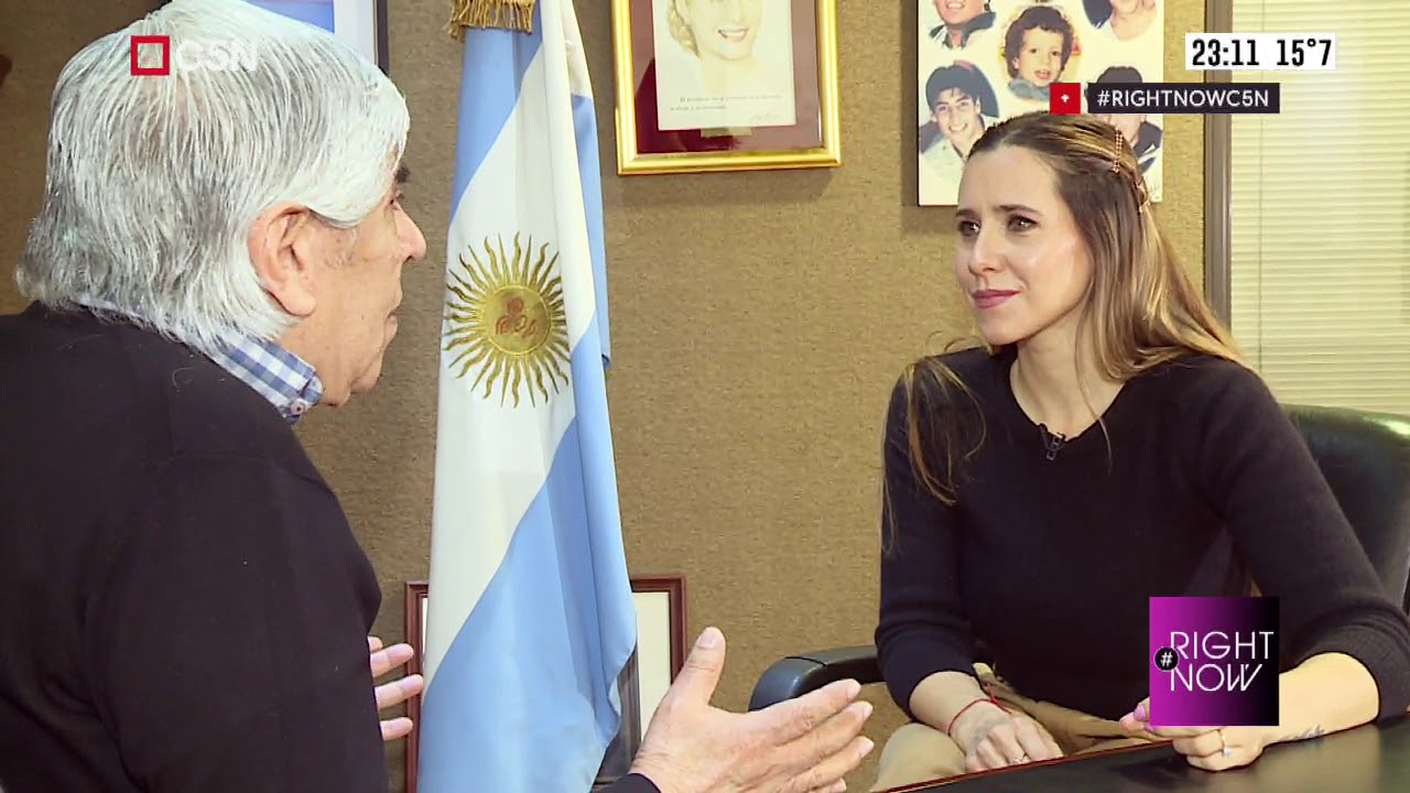 Right Now - Entrevista a Hugo Moyano