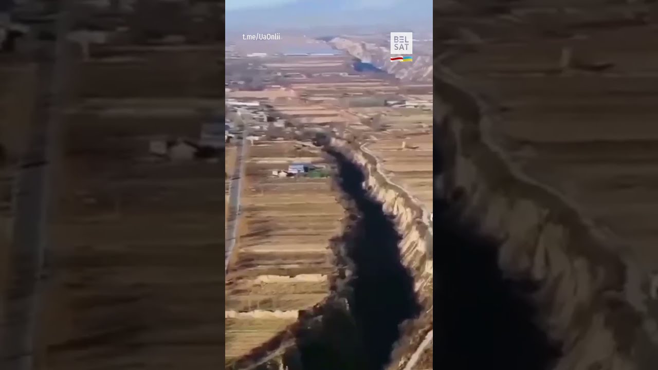 Разлом земной коры в результате которого произошло мощнейшее землетрясение в Турции и Сирии #shorts