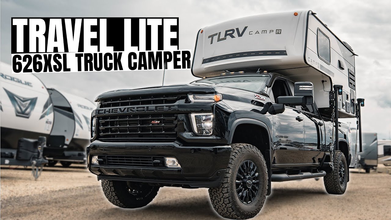 СОВЕРШЕННО НОВЫЙ! 2022 TRVL Travel Lite 626XSL кемпер с раздвижным кузовом!