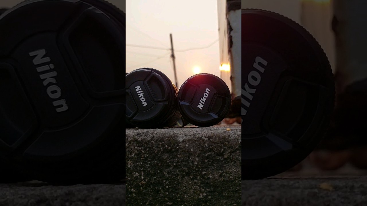 Nikon dslr d5600 sun set photography and videography 