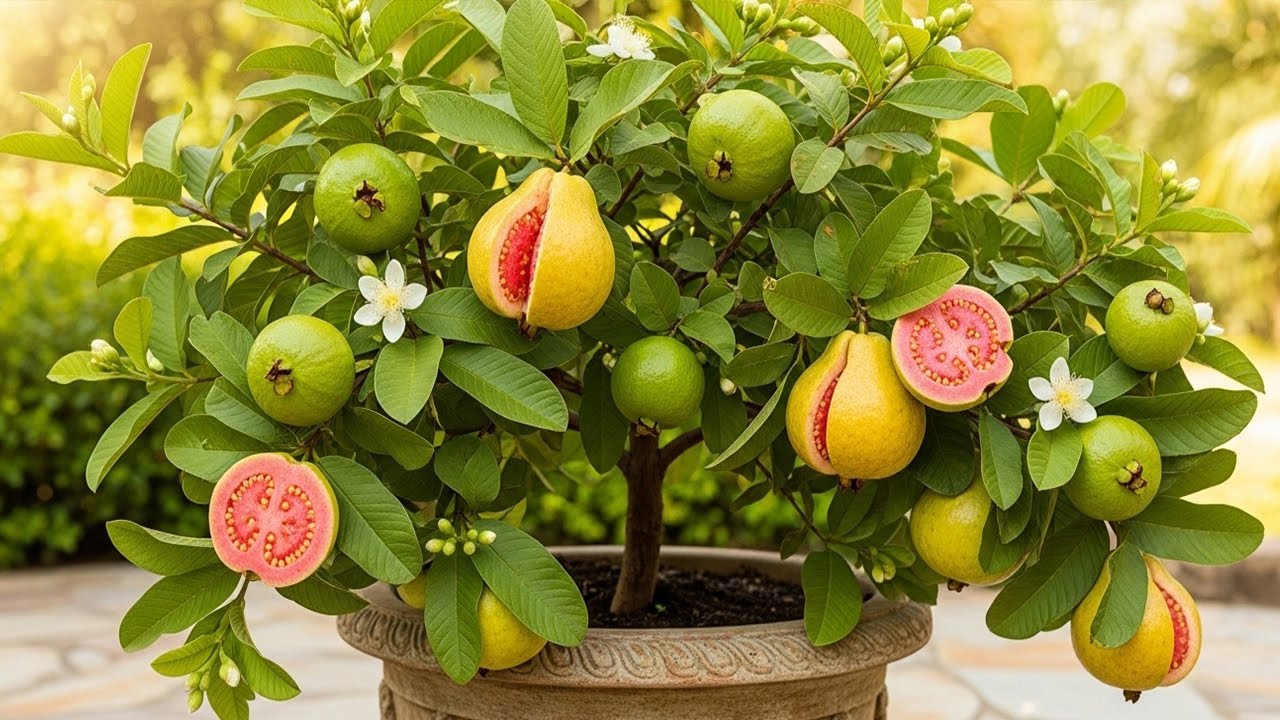 Air layering method for growing guava Tree plant at home || Sava guava Tree for planting