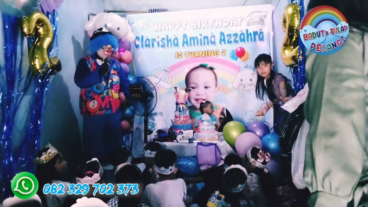 Om Badut Sanggar Pelangi 🌈http://wa.me/6282329702373#badut #viral #semuaorang