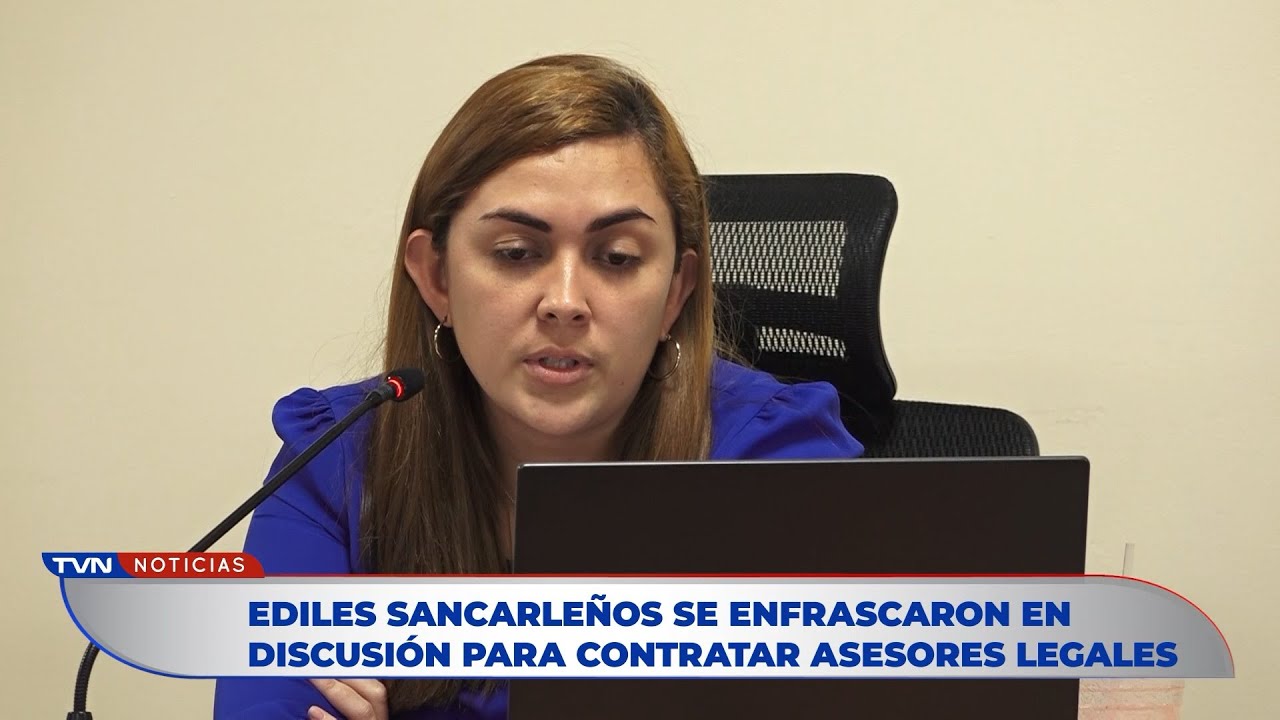 EDILES SANCARLEÑOS SE ENFRASCARON EN DISCUSIÓN PARA CONTRATAR ASESORES LEGALES | TVN Noticias