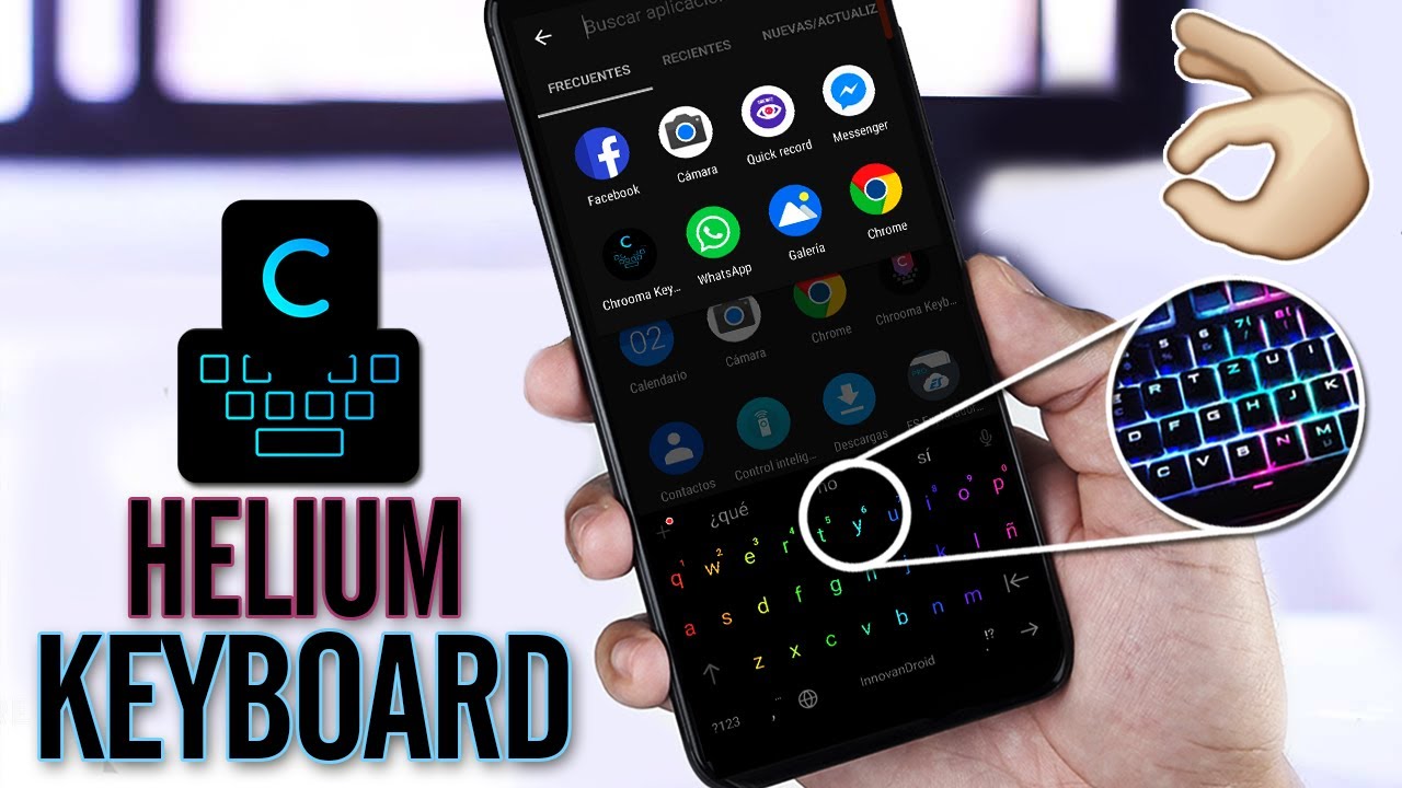 Este es el Mejor Teclado LED para Android del 2019! Nueva Versi&oacute;n