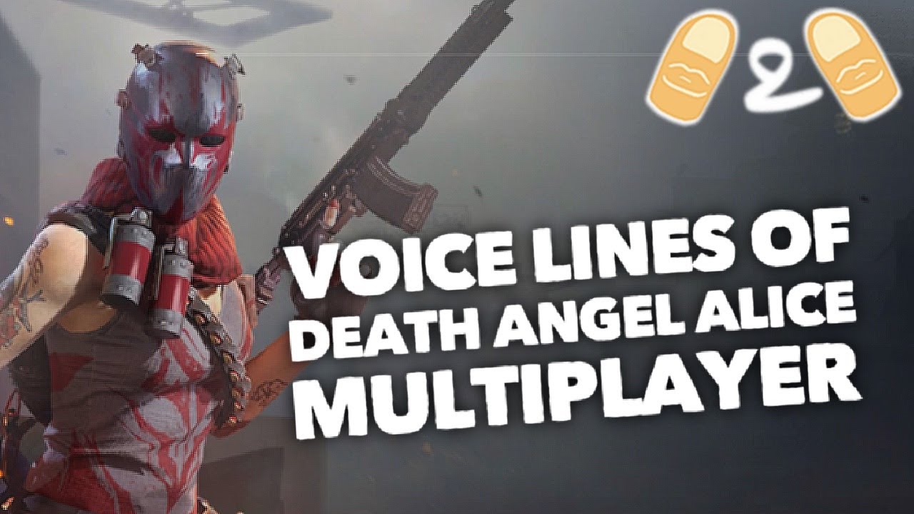 Call of Duty CODM COD Mobile Voice Lines of Death Angel Alice Vicious UHD 4K Gameplay