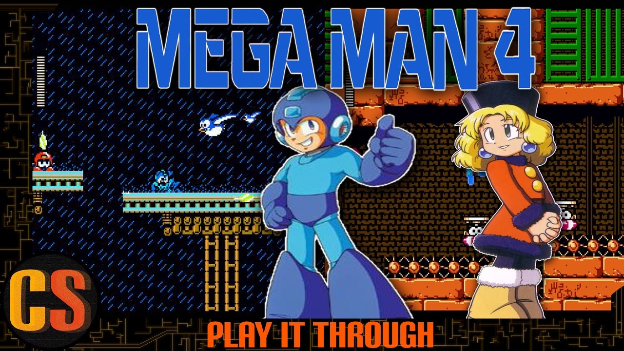 MEGA MAN 4 (PLAYSTATION 1) - PLAY IT THROUGH