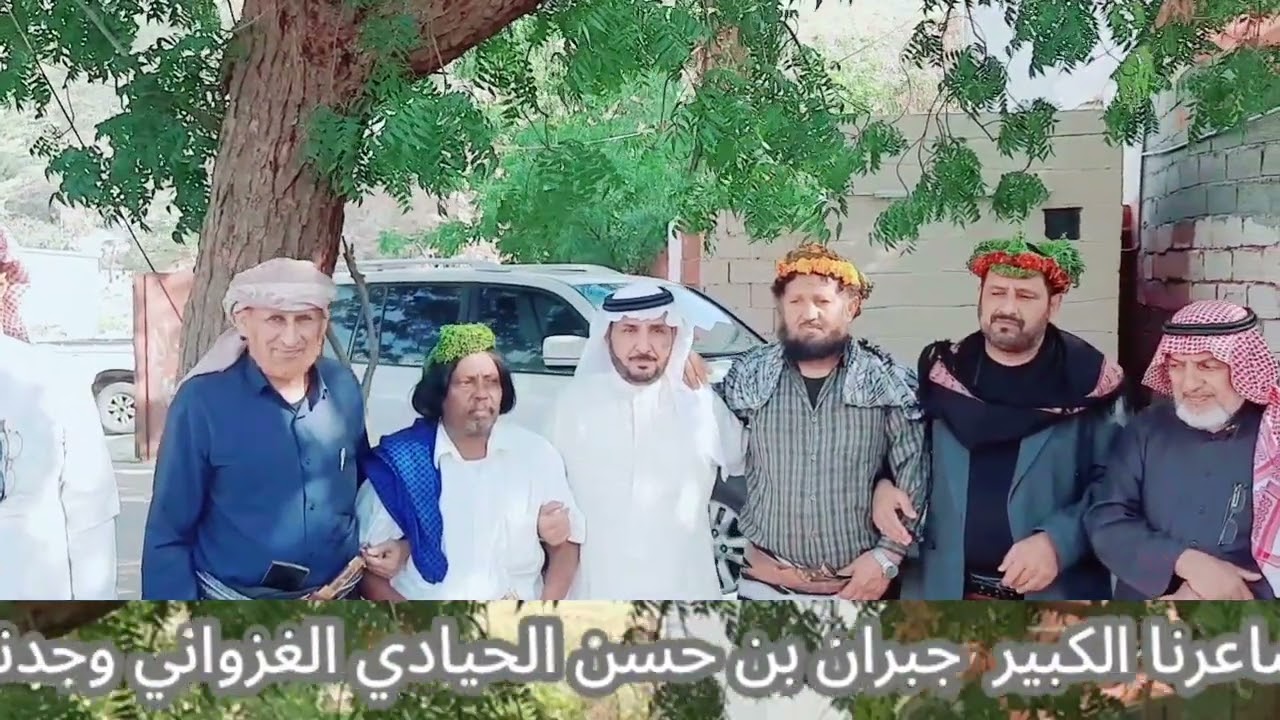 زيارة الشاعر الكبير جبران حسن الحيادي الغزواني من رجال مجلس نشاما القطاع الجبلي في حي الصفا بلغازي