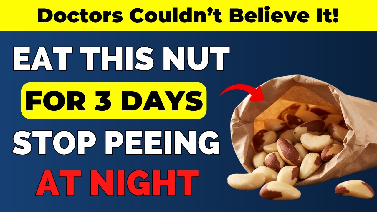Doctors Shocked: These 4 Nuts Help Seniors Sleep Without Pee Breaks | Senior Health