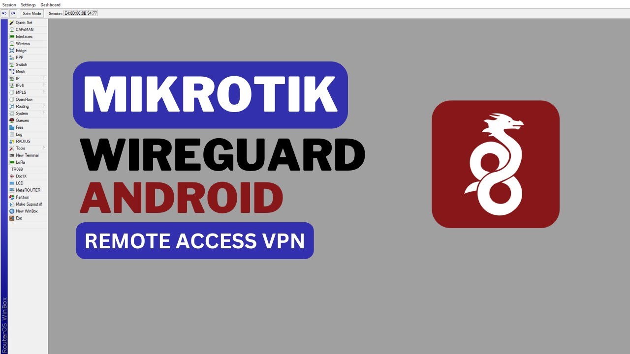 Настройка MikroTik WireGuard VPN для Android (удалённый доступ)