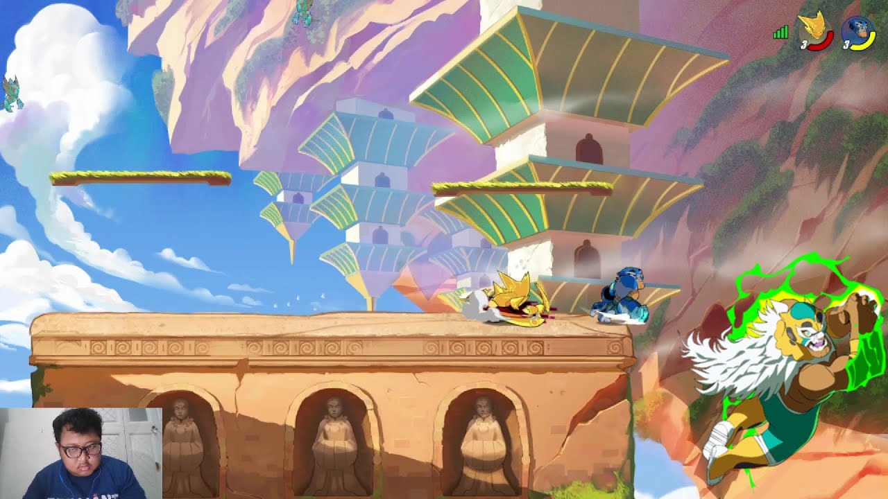 Tezca Teach Ransom Not to Run Away Brawlhalla Gameplay