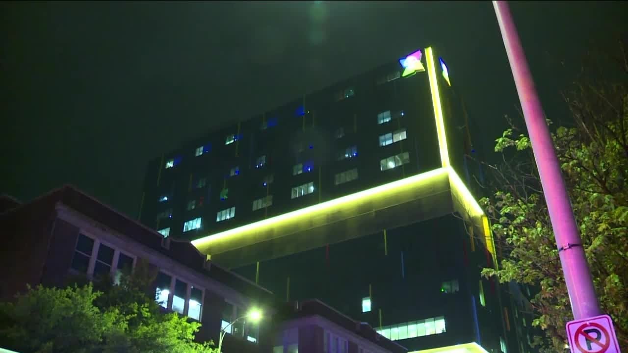 Watch 'absolutely epic' way patients were welcomed to new Children’s Tower