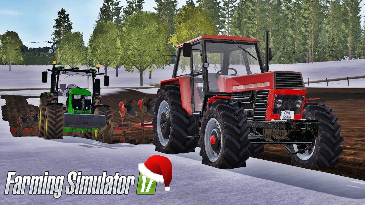 Zimowa Orka w śniegu ㋡ Po sąsiedzku na Polskiej Wsi ㋡ FS 17
