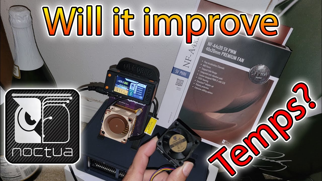NerdAxe Noctua Fan Upgrade... Worth It?!...