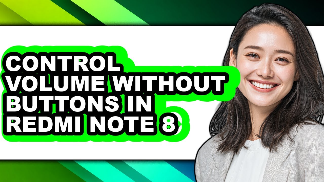 How to Control Volume Without Buttons in Redmi Note 8 (easy Method)