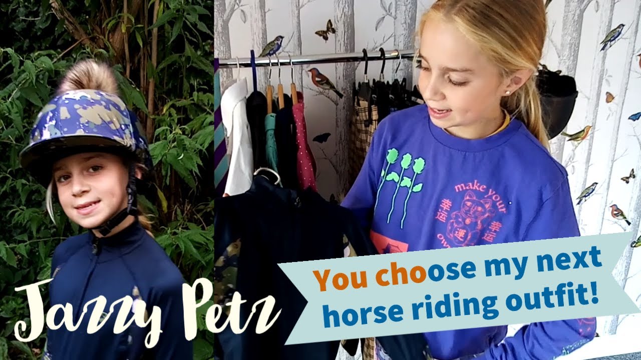 Girls horse riding brands - I show you my outfits and you choose!