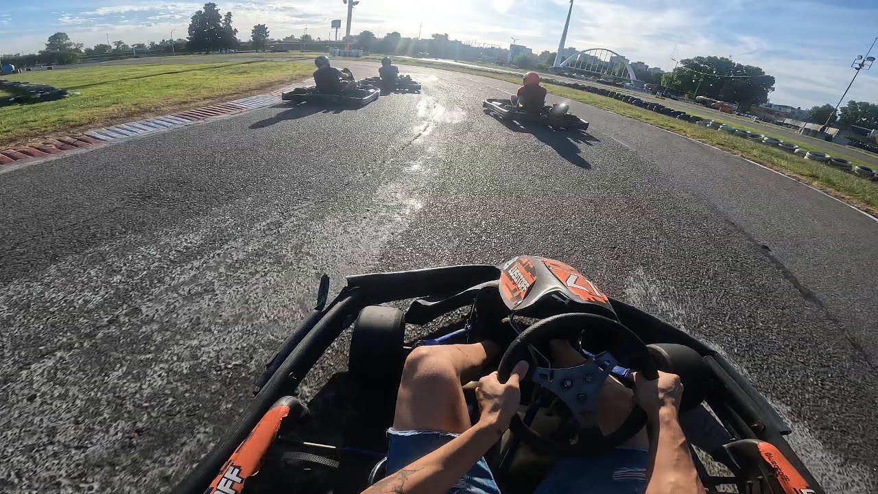 🏁 Carrera de Kartings con amigos 🏁 Autódromo de Buenos Aires Óscar y Juan Gálvez 🏁 4K