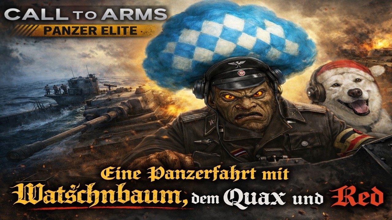 Call to Arms Panzer Elite - Livestream zusammen mit 81Quax und Red dem Profi