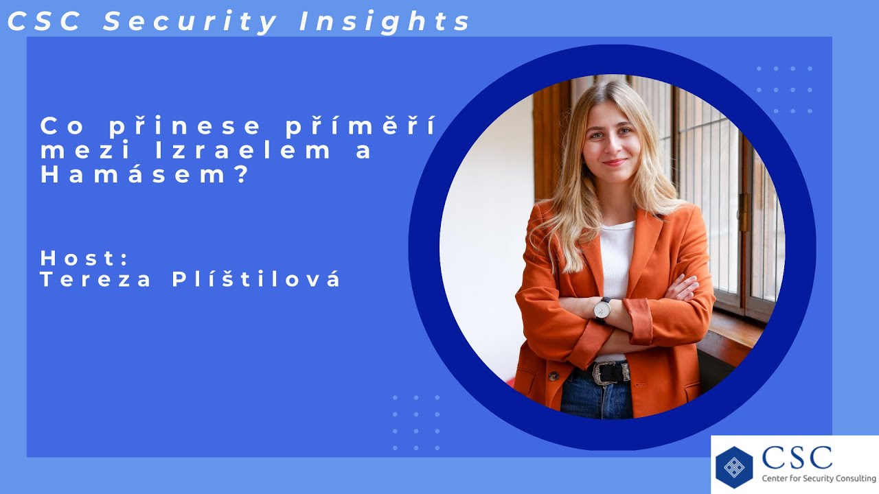Tereza Plíštilová: Co přinese příměří mezi Izraelem a Hamásem?