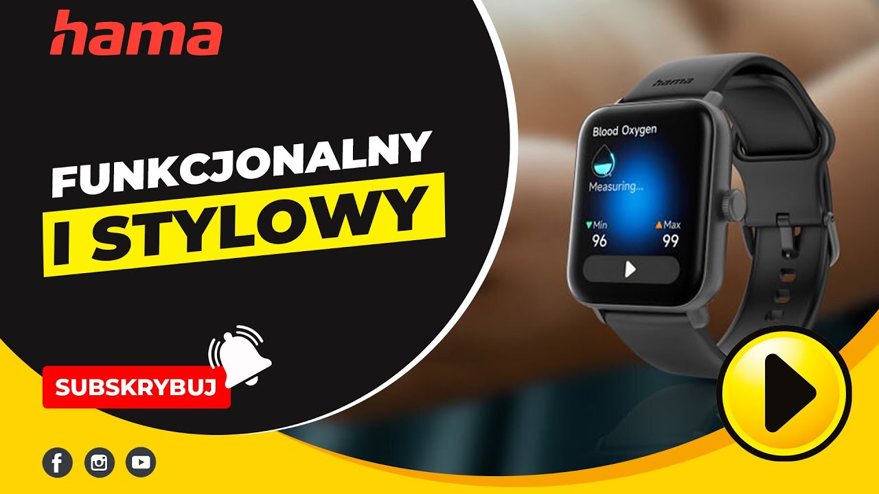 Smartwatch HAMA 6010 | Wideoprezentacja