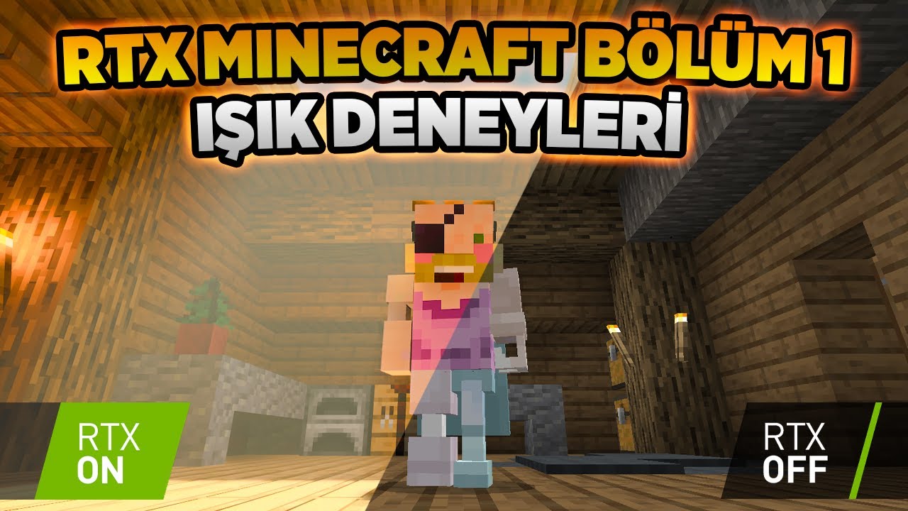 Filmlerde Kullanılan Teknoloji | Minecraft 2 (:P) NVIDIA RTX MINECRAFT