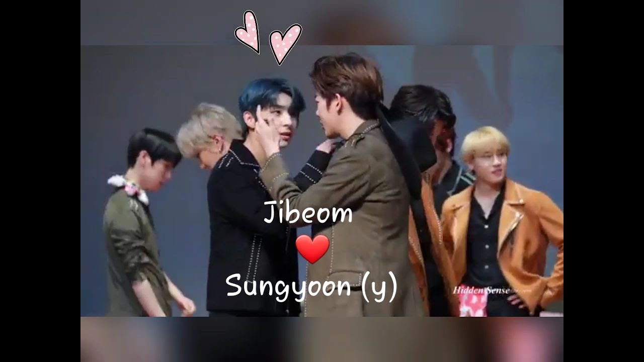 Goldenchild Sungyoon(y) ❤ Jibeom 🐰🐯 YBeom moment 6