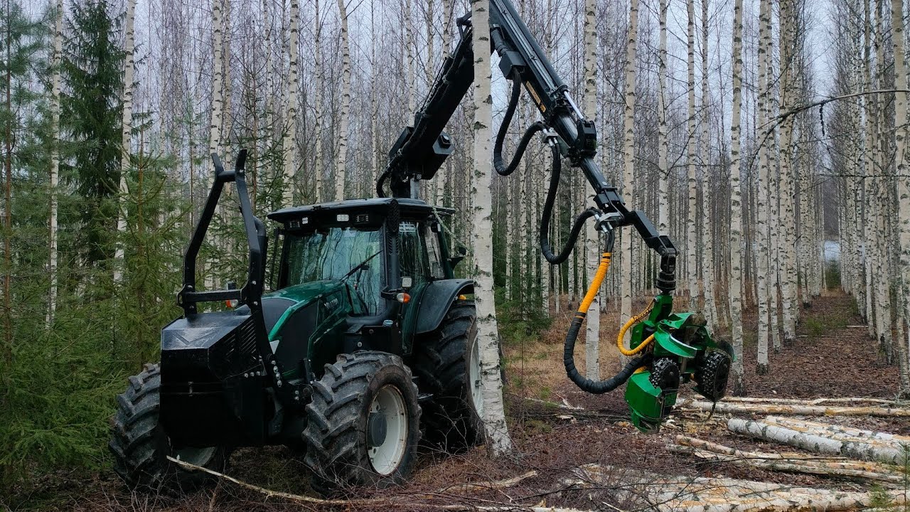 Valtra N113 +Kronos&Ketoharvester