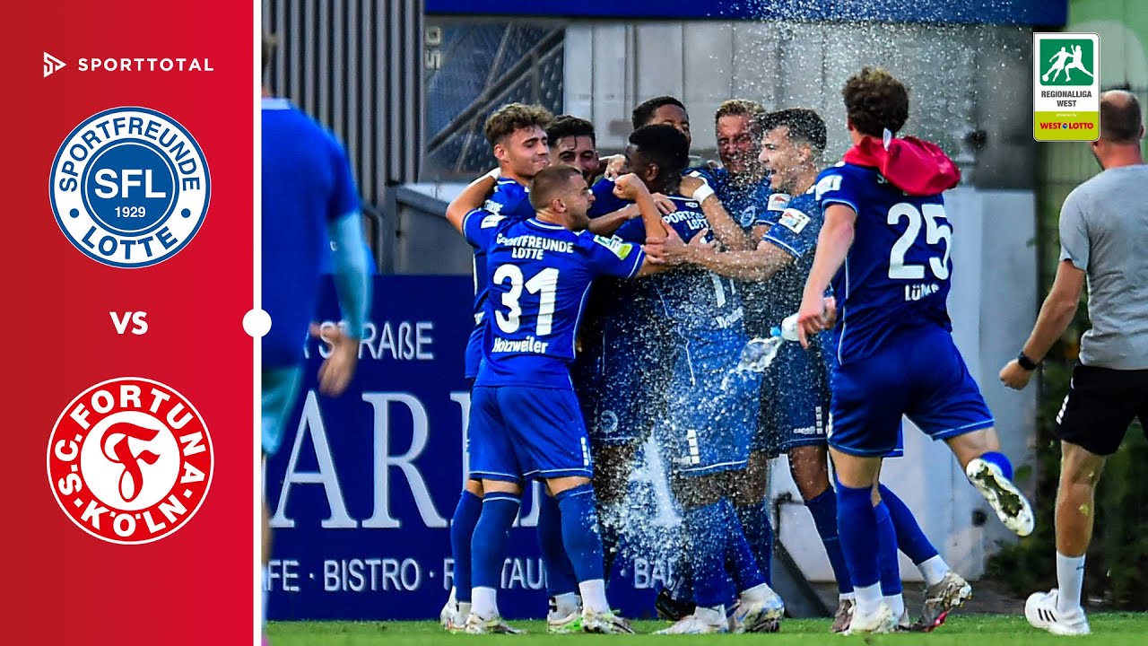 Später Jubel am Lotter Kreuz! | Sportfreunde Lotte vs. Fortuna Köln | Regionalliga West
