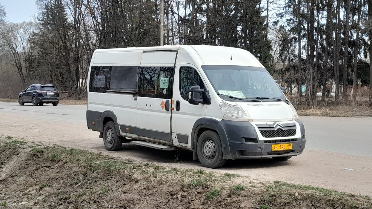 Поездка на Citroёn Jumper Нижегородец-2227W 2012 г.в по маршруту 33