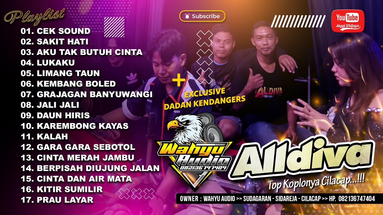 KOLEKSI MP3 106 - FULL ALBUM PONGDUT KENDANG RAMPAK TERBARU LAGU SAKIT HATI ALLDIVA 2025