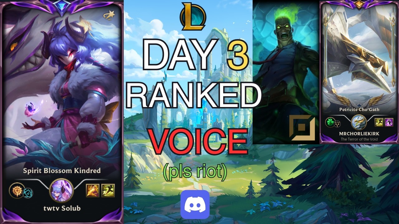 Day 3 of inviting my ranked team to voice until Riot adds voice comms ft. @Gamerway10 (full game)