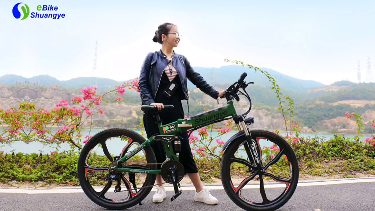 26'' Magnesium alloy integrated wheel electric mountain bike