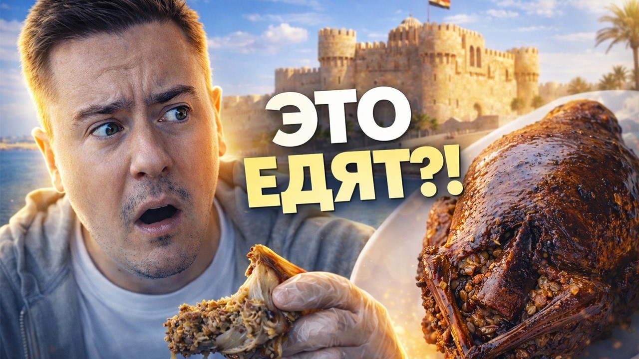 Фаршированные Голуби в Александрии 😱 Цитадель Кайт-Бей! | Часть 4 Египет 2026