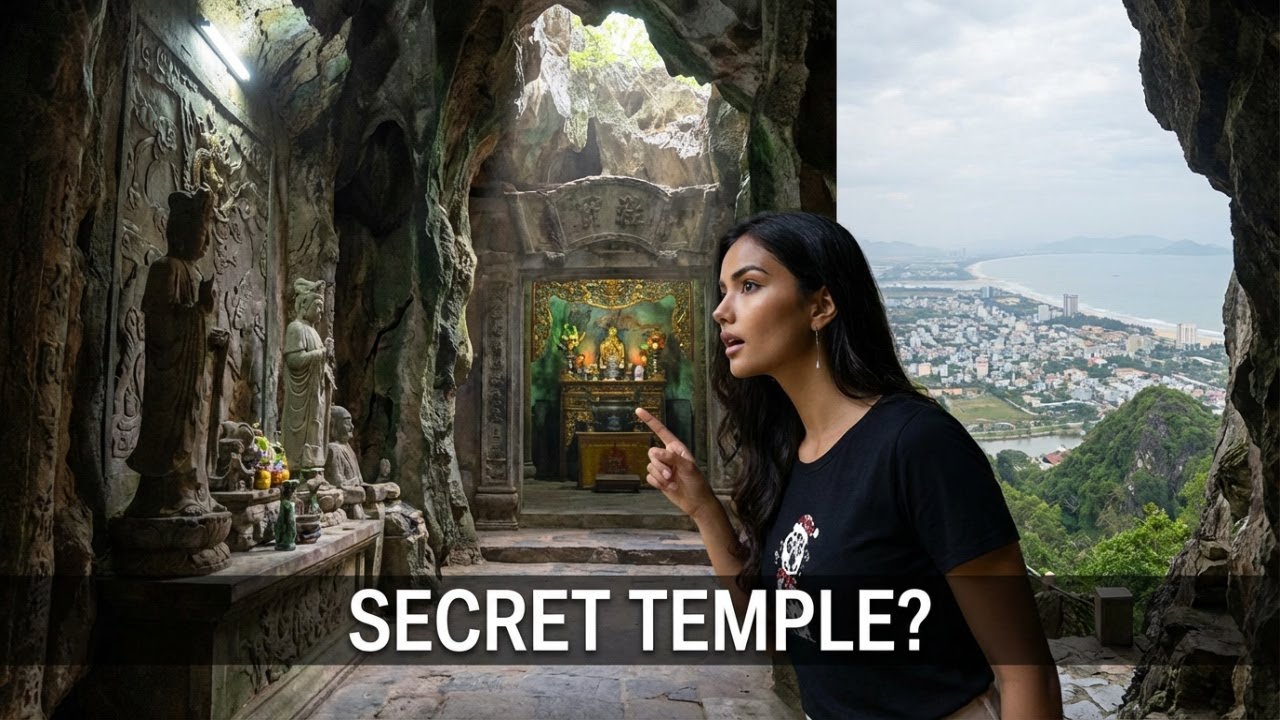 Discover the HISTORIC Marble Mountain temples in Da Nang Vietnam? travel vlog, Vietnam travel