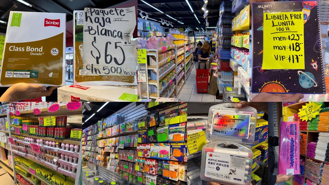 📓 ​¡La Papelería MAS ECONOMICA para surtir tu negocio o la lista escolar este 2026! ✏️ 