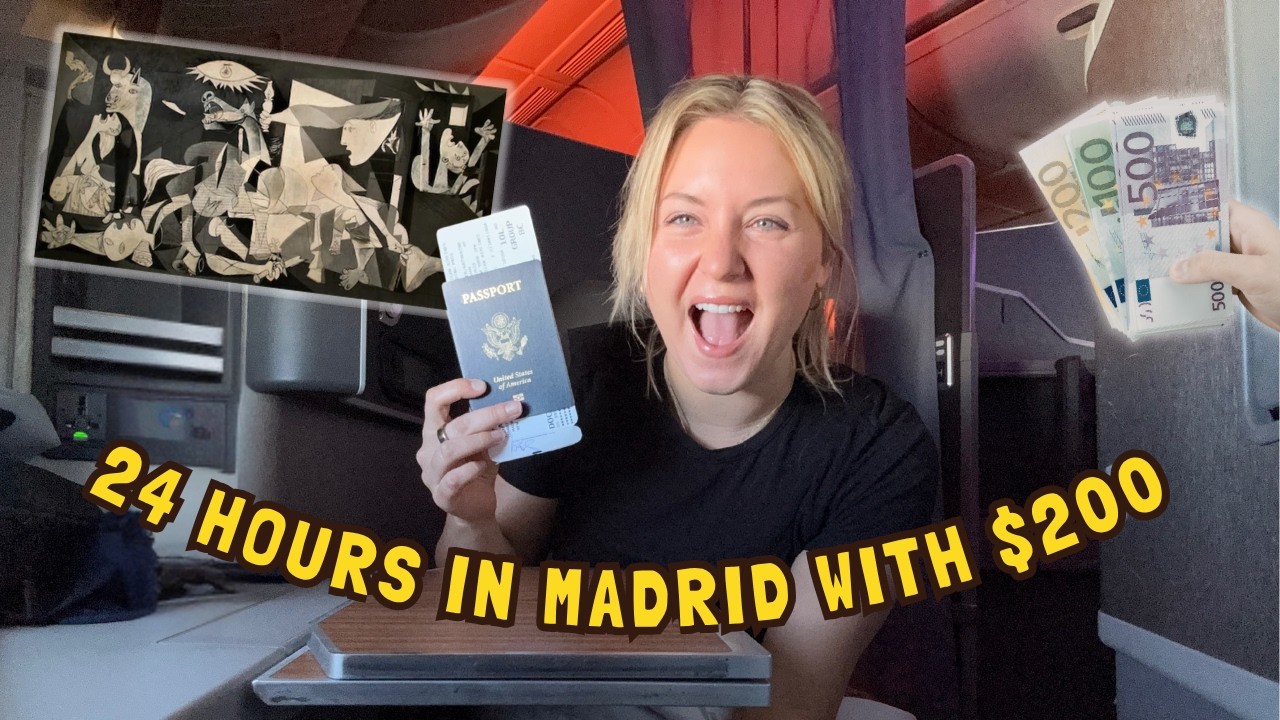 Solo 24 Hour Trip to Madrid because WHY NOT