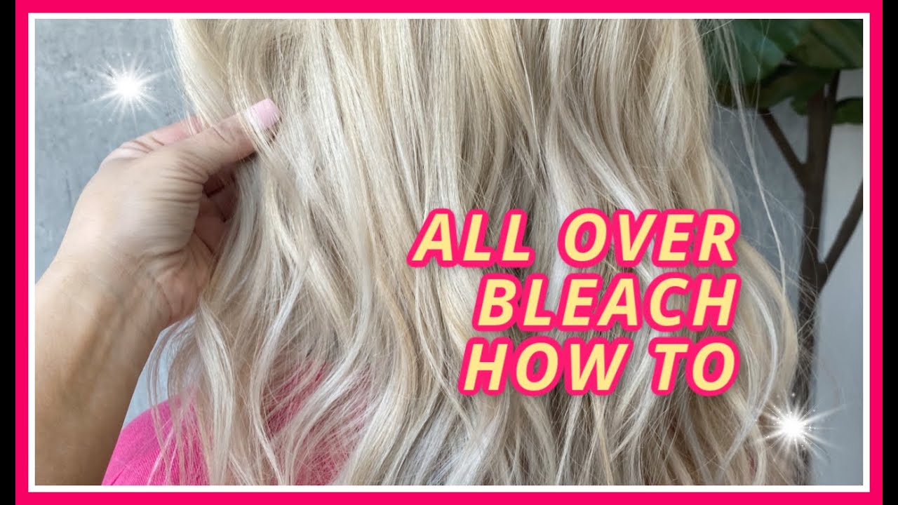 ON THE SCALP LIGHTENER TUTORIAL! (HOW TO AVOID DAMAGE)
