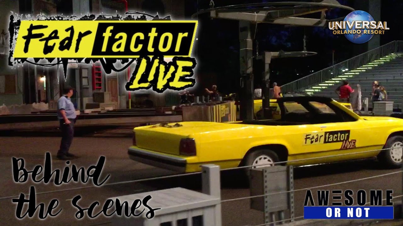Fear Factor Live Stage Reset at Universal Studios Orlando