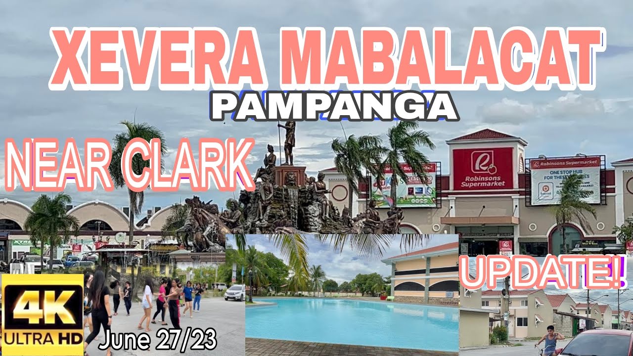 #XEVERA Subd., #Mabalacat  Pampanga | Update!! | Walking Tour | #Len TV Vlog [4K] June 27/23 🇵🇭